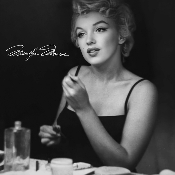 Marilyn Monroe Backstage Mirror Getting Ready Set 3 Medium Canvas Prints - Picture 3 of 7